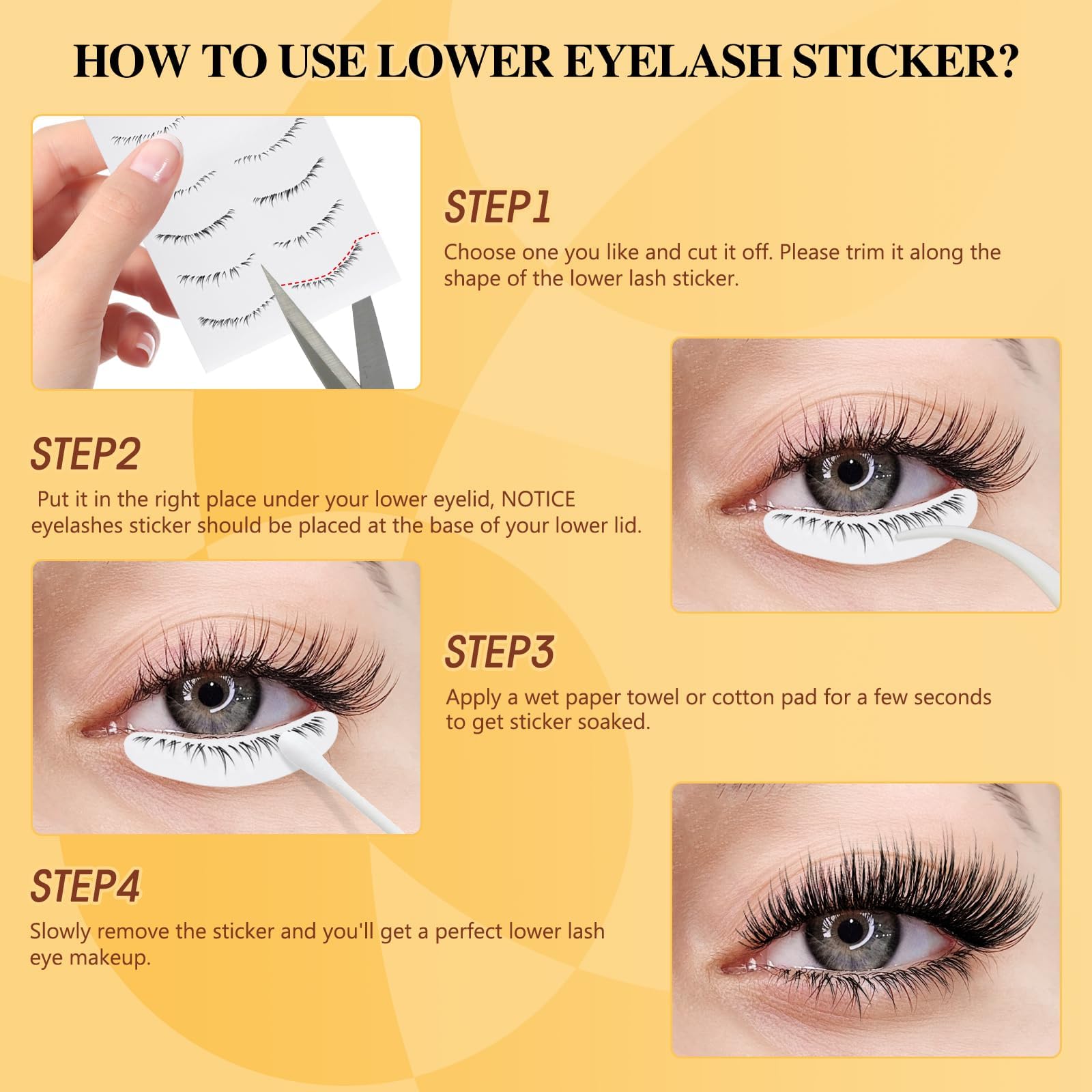 QUEWEL reusable magnetic lashes save time and reduce waste