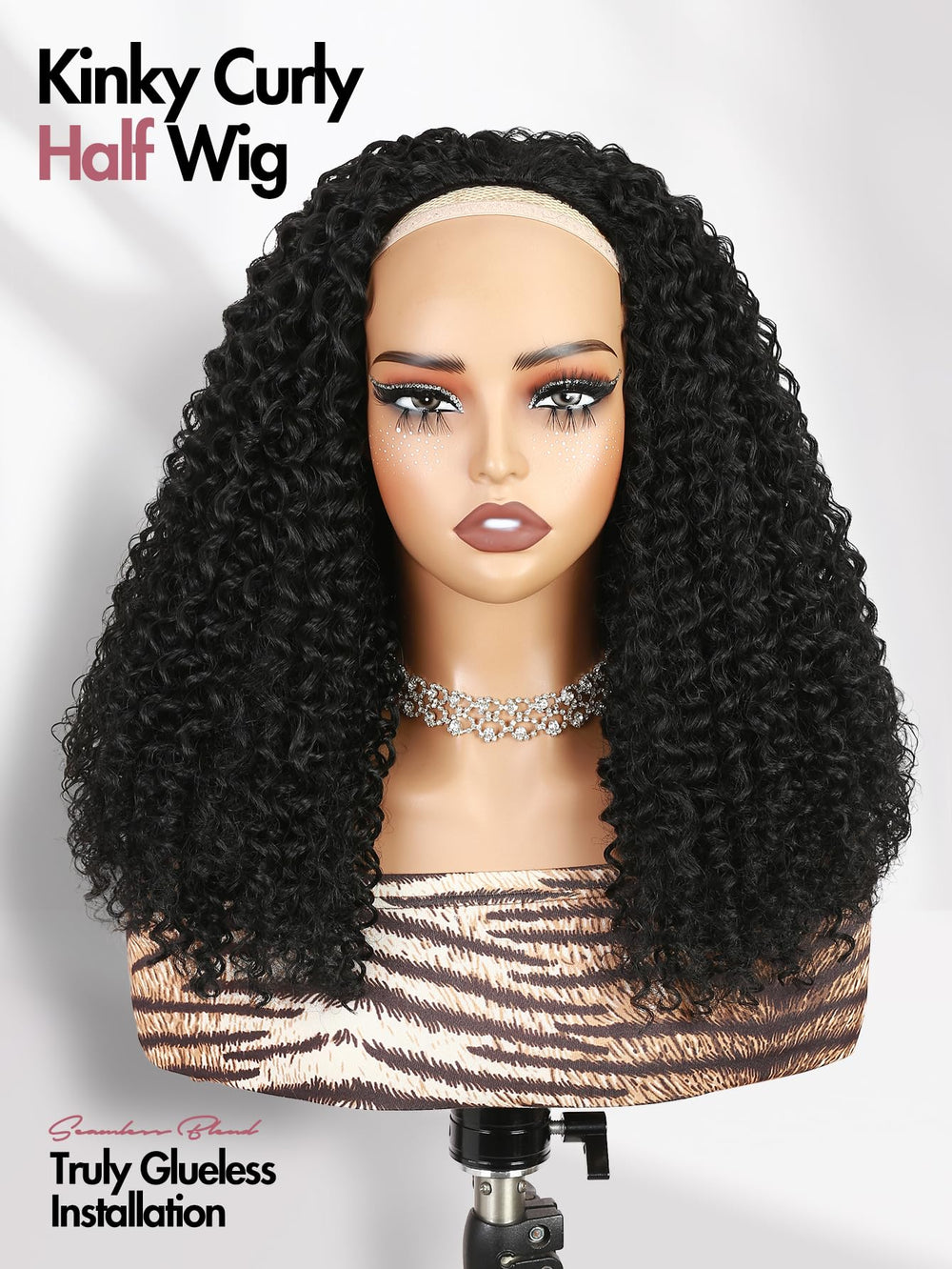 Quickwig Water-wave texture showing voluminous, bounce-ready curls for everyday wear