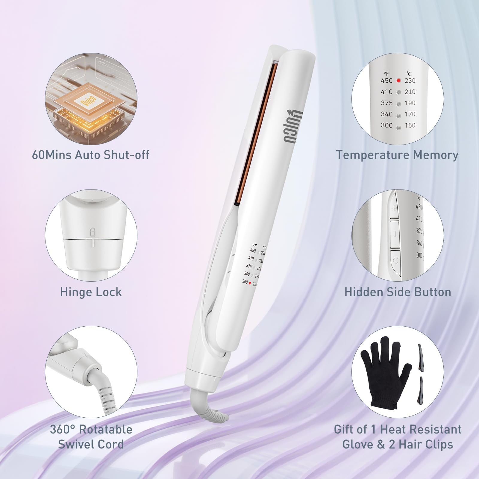QUICO gift-ready set includes gloves and clips for safe use.