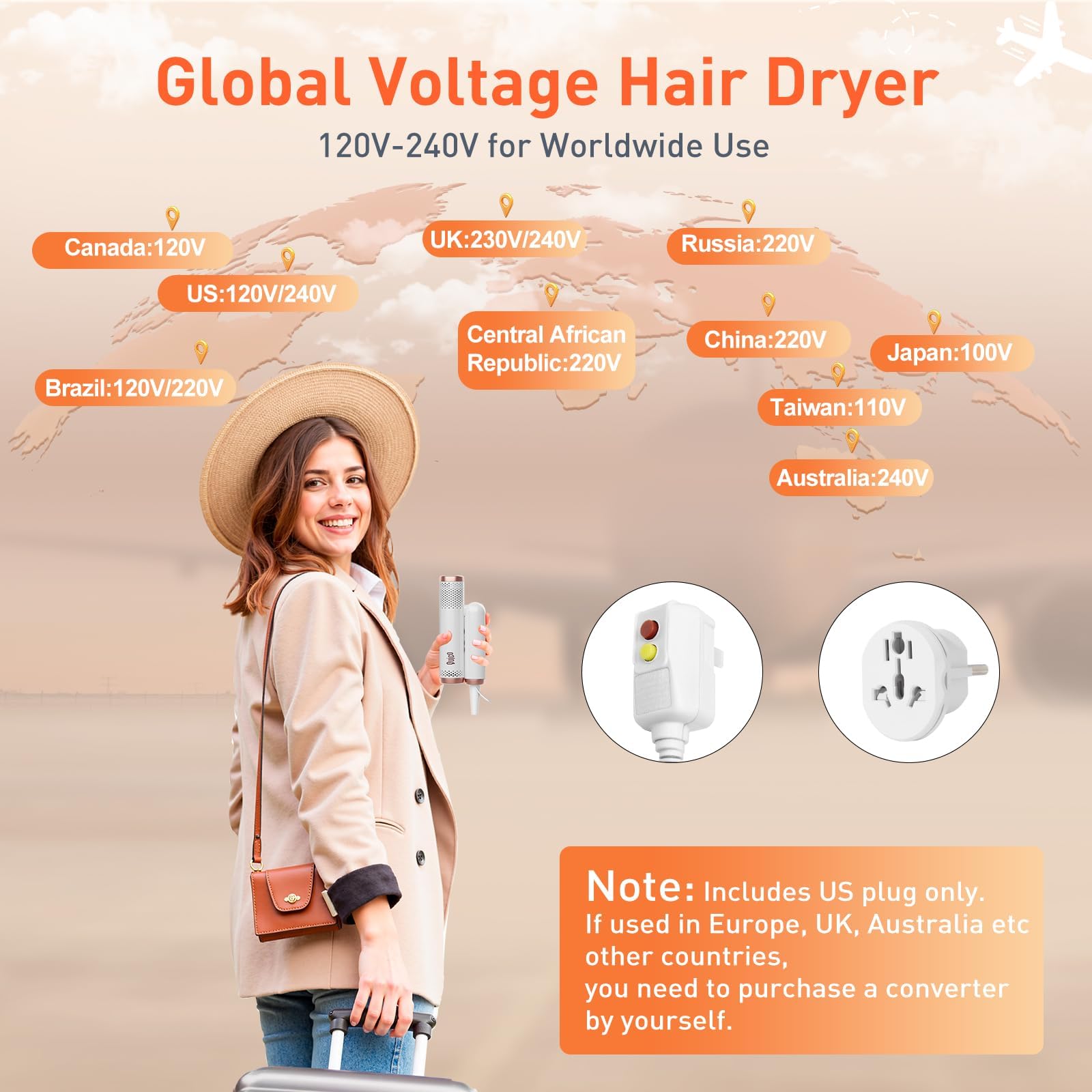 QUICO Magnetic concentrator nozzle concentrates airflow for precise straightening.