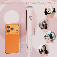 QUICO Upgrade Hair Straightener side view highlighting slim profile