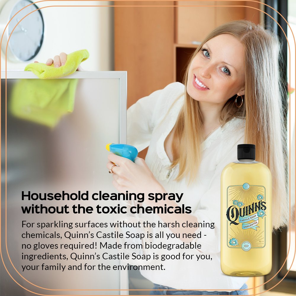 Quinn's sin fragancia, textura suave para uso diario.