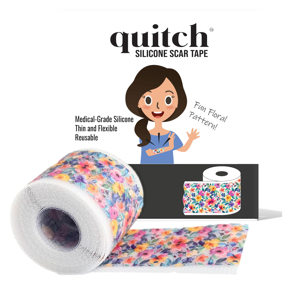 Quitch cinta silicona cicatriz cesarea para recuperación suave y discreta