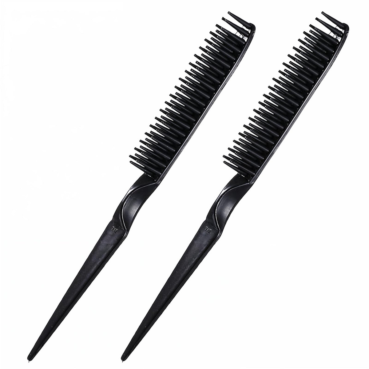Qulkws 3-row detangling combs with smooth teeth for gentle knot removal.