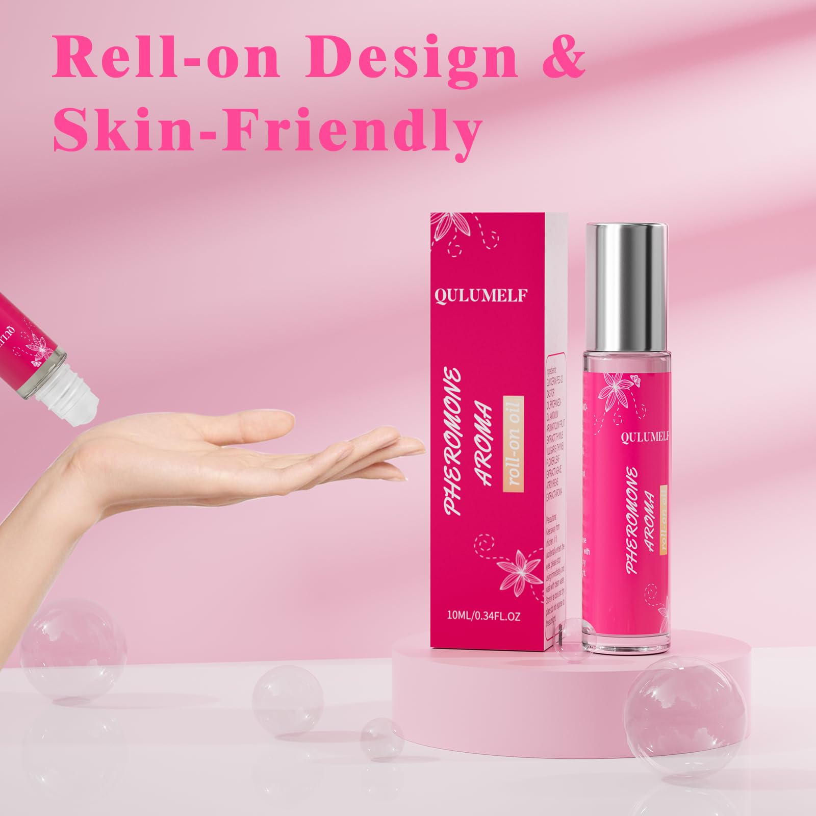 QULUMELF fruity notes create a vibrant, inviting fragrance profile.