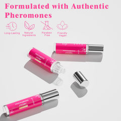 QULUMELF roller-ball perfume application for easy on-the-go touch-ups.