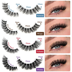 QUNETY Cat Eye Lashes Flirty Weekend Look adds drama with ease