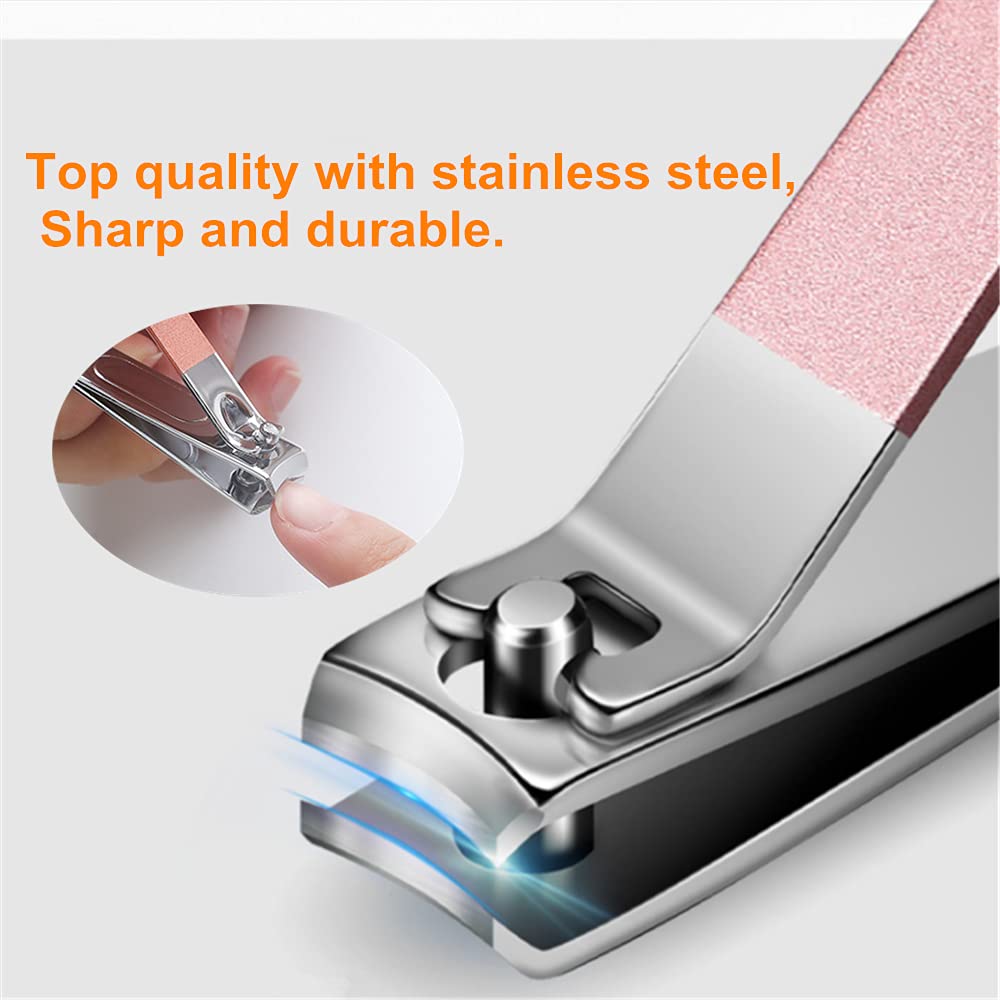QURIPE rose gold grooming tools with polished finish