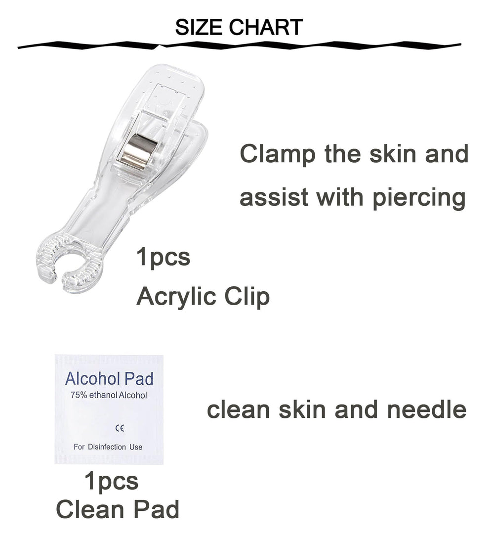 QWALIT kit measurements showing gauge and ball sizes for reference