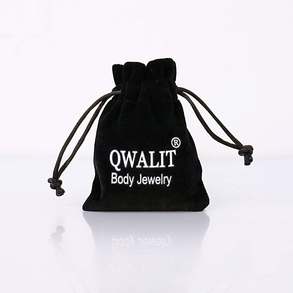 QWALIT piercing taper application in action demonstrates quick home jewelry changes
