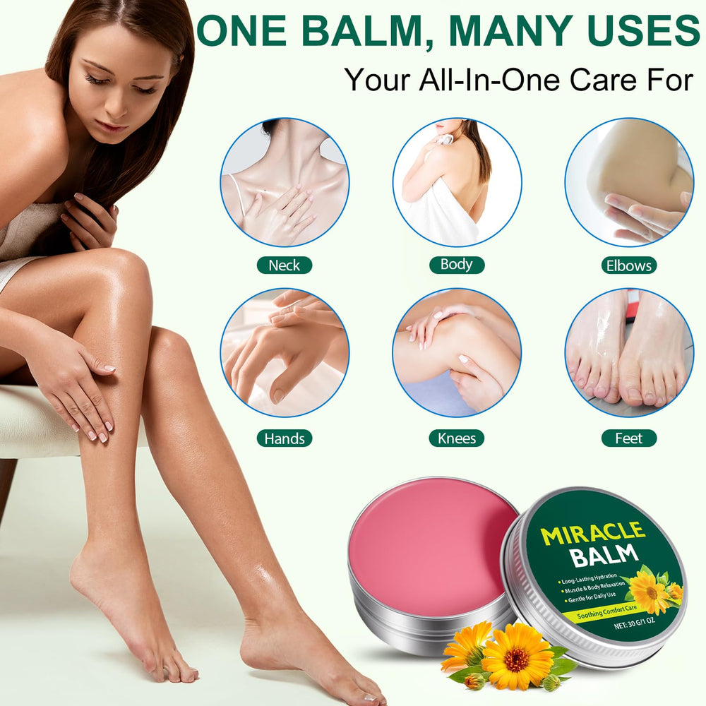 QYQIZWIA Miracle Balm absorbs quickly leaving skin smooth and nourished