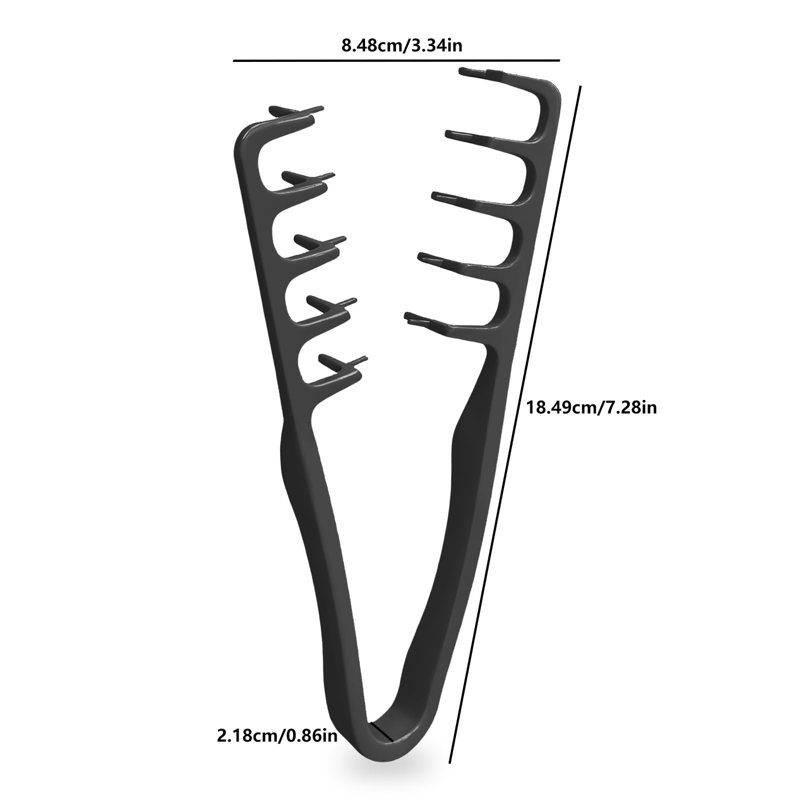 Qyubov Texture Comb is portable and lightweight for on-the-go touch-ups.