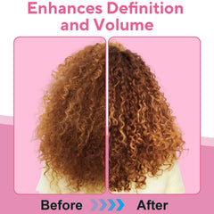 QYuekar curl-defining brush boosts volume for fuller curls.