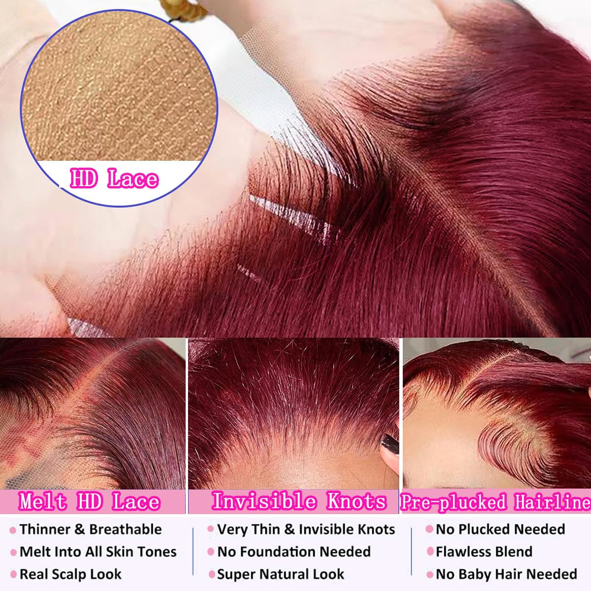 QZOQZO glueless-cap view emphasizing secure fit and comfortable wear.