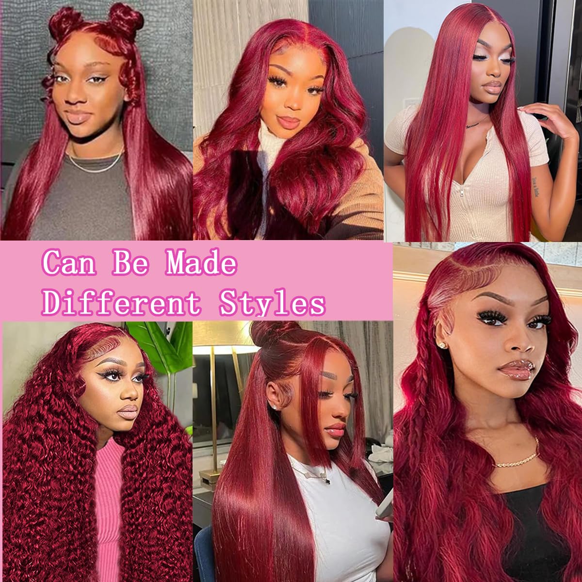 QZOQZO pre-plucked baby hairs display natural hairline for versatile parting.