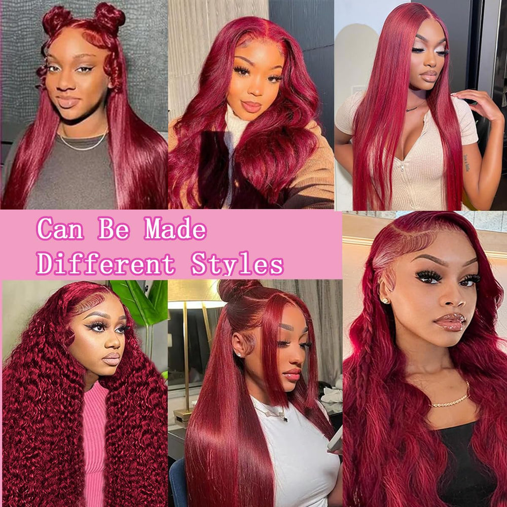 QZOQZO pre-plucked baby hairs display natural hairline for versatile parting.