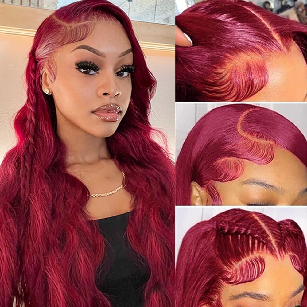 QZOQZO simulated scalp lace area for natural parting under various lighting.