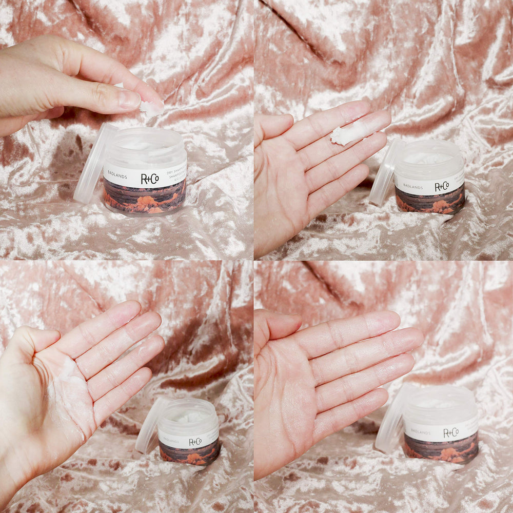 R+Co Badlands volumizing effect image captures added body