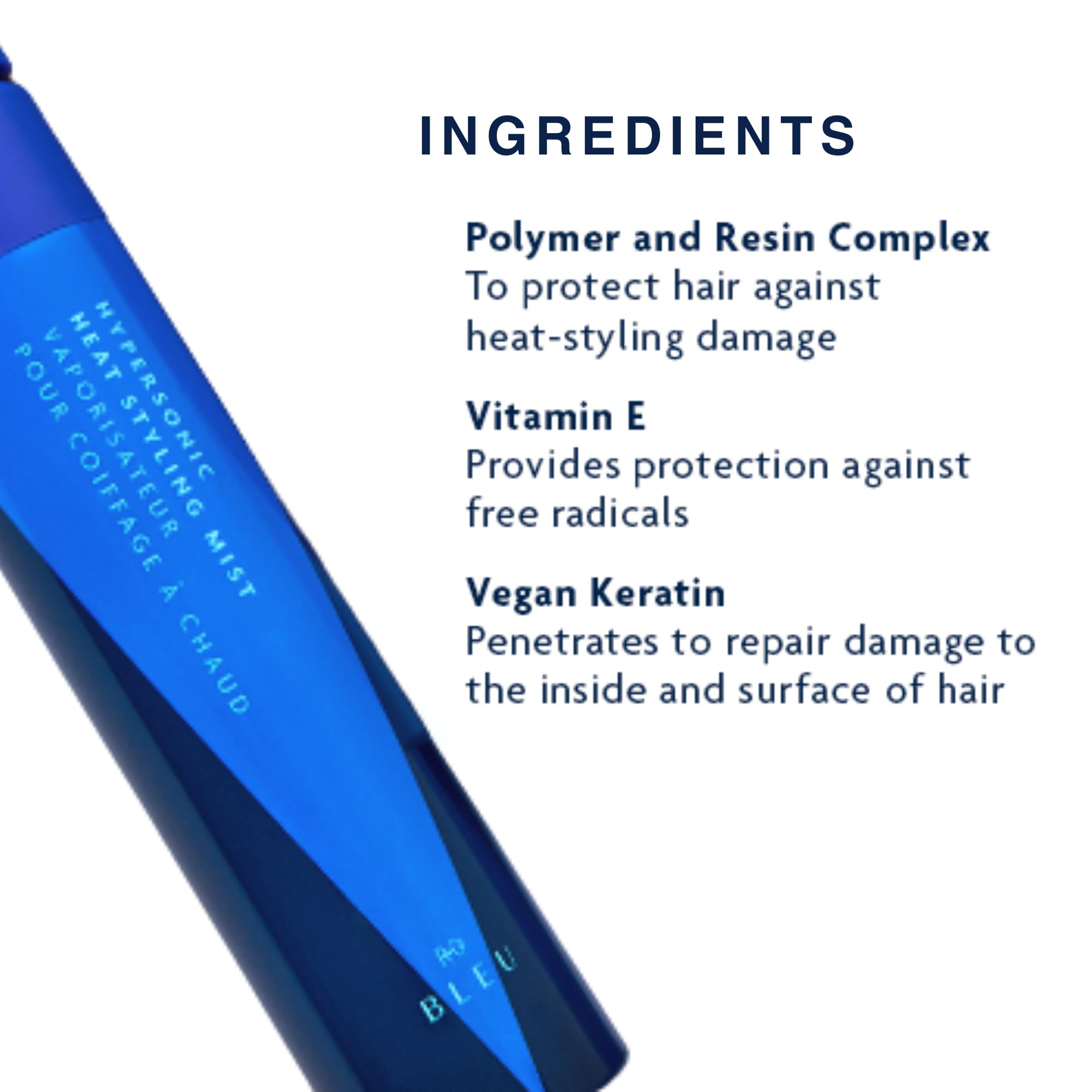 BLEU packaging highlighting couture-inspired design