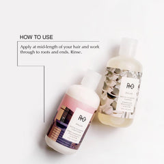 R+Co Dallas Biotin Thickening Conditioner bottle provides weightless fullness