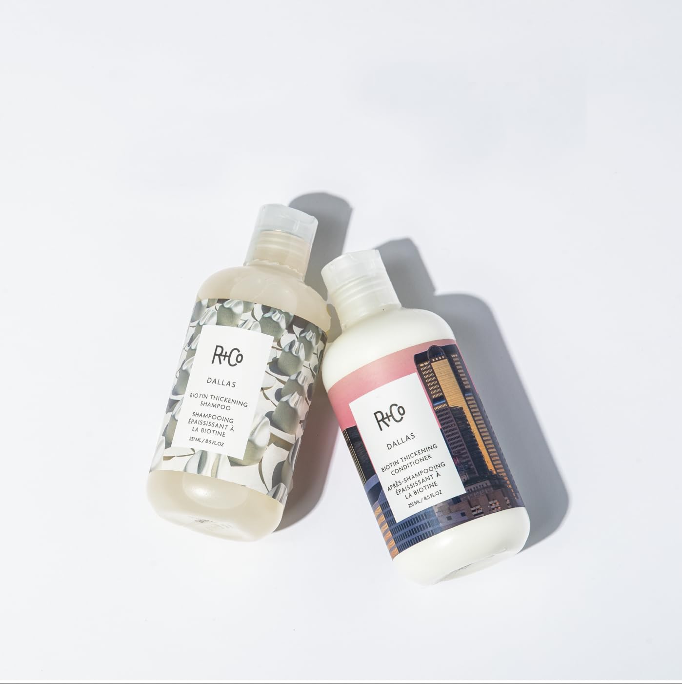 Hand applying Dallas conditioner to mid-lengths