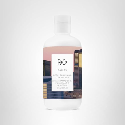 Dallas Biotin Thickening Conditioner packaging and branding cues