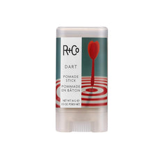 R+Co Dart Hair Wax Stick applying pomade for smooth texture
