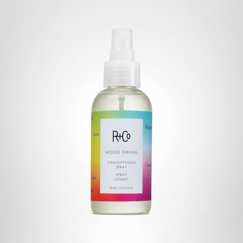 After-blowout look with smooth, shiny finish from Mood Swing spray.