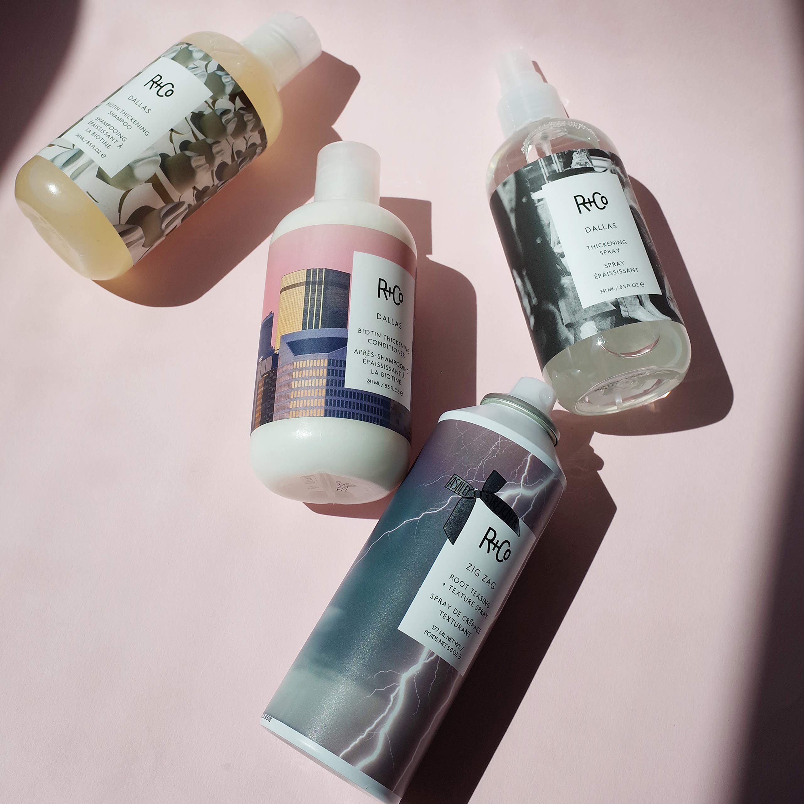 R+Co Zig Zag volumizing roots with durable texture