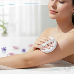 R-NEU 2-pack dusting powder bottle set for talc-free freshness.