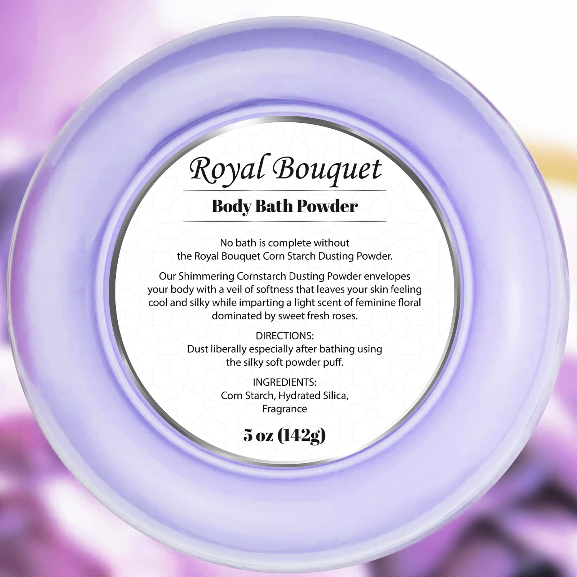 R-NEU talc-free 5oz dusting powder for soft, comfortable skin.