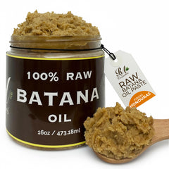 RA COSMETICS Batana Oil bottle—pure nourishment for healthier, shinier hair.