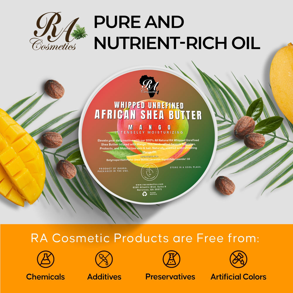 Cuidado de manos, labios y pies con RA COSMETICS manteca batida.