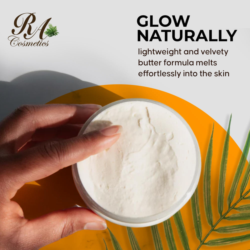 RA COSMETICS Producto sin refinar de Shea africana para cuidado puro