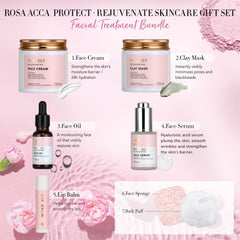 RA ROSA ACCA rose face cream jar delivering daily moisture and glow