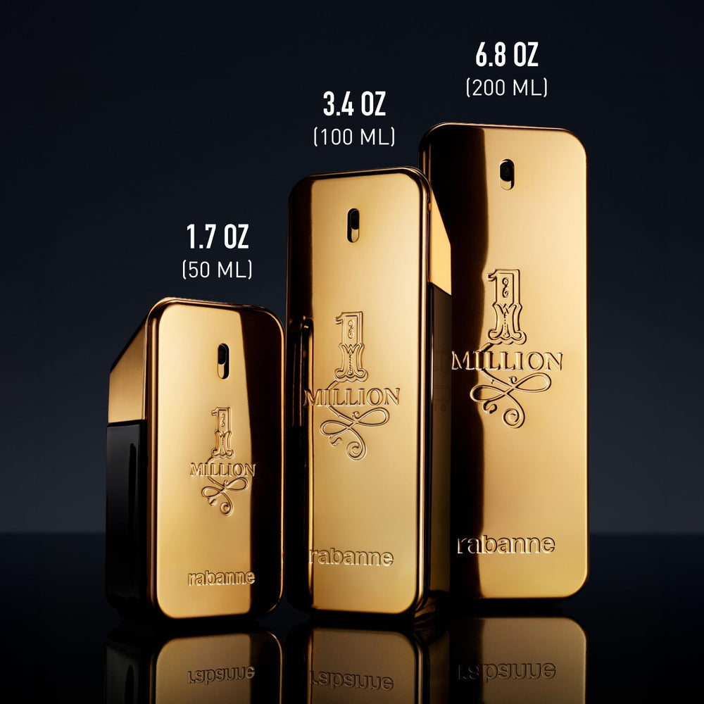 Rabanne 1 Million luxury gift set highlights iconic design.