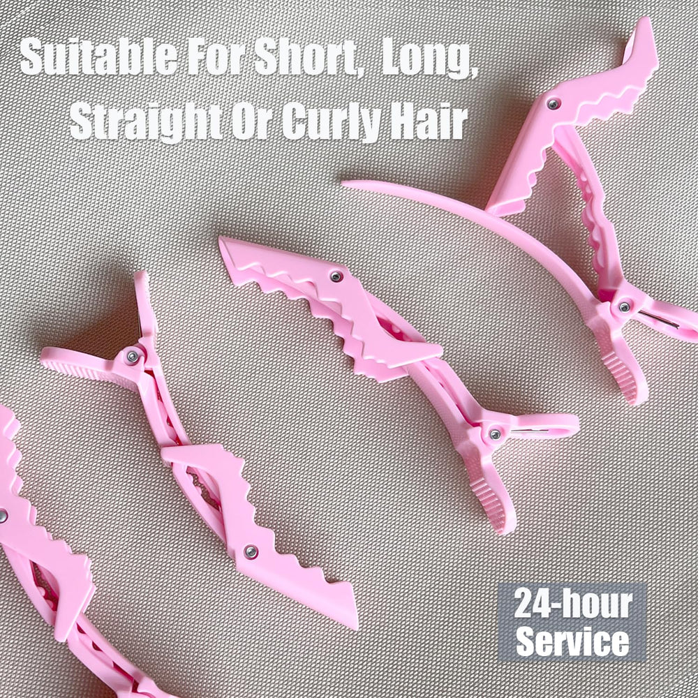 Rabetly pink alligator clip set simplifies styling workflows