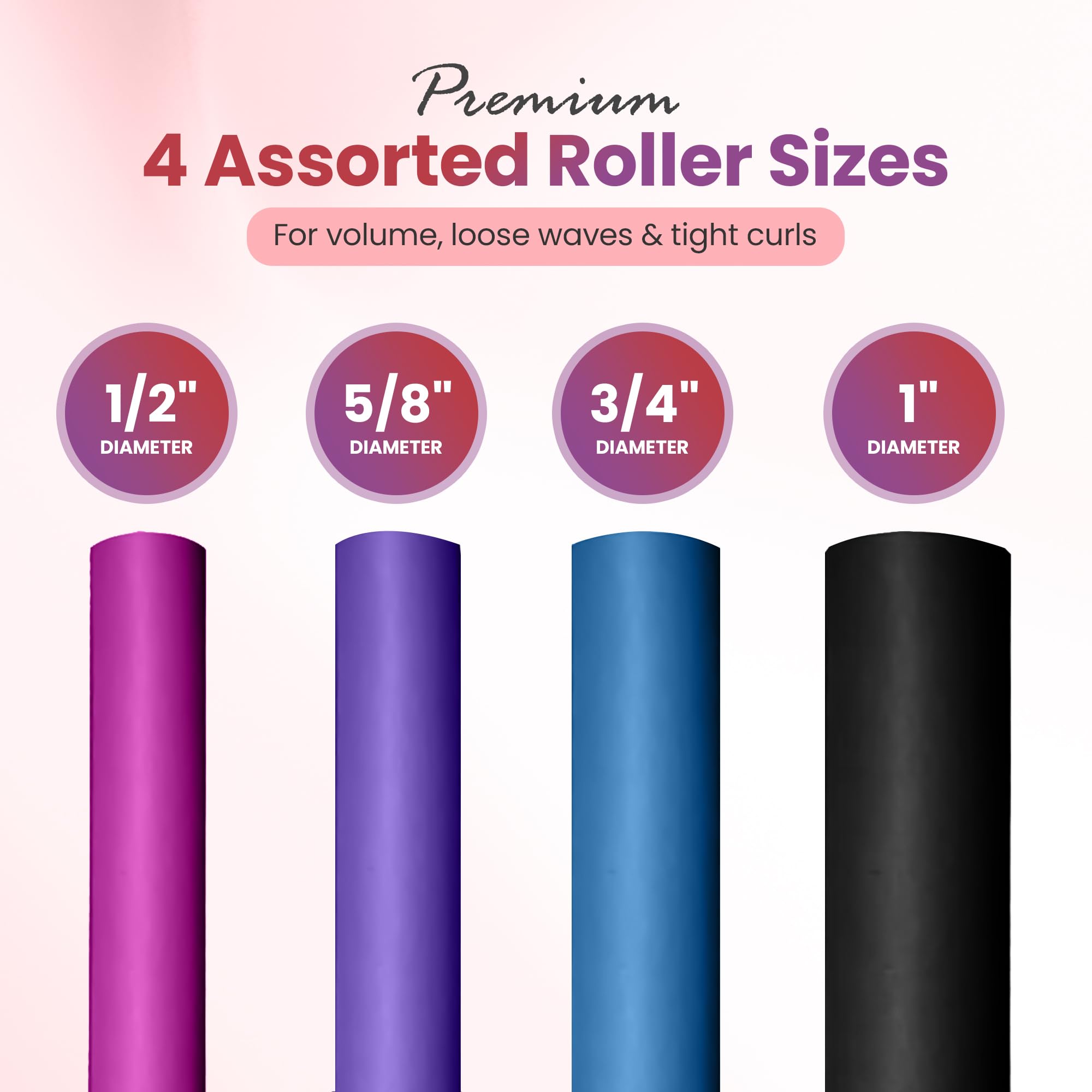 Rachel Roy Flexi Rods are short-hair friendly for versatile heatless styling