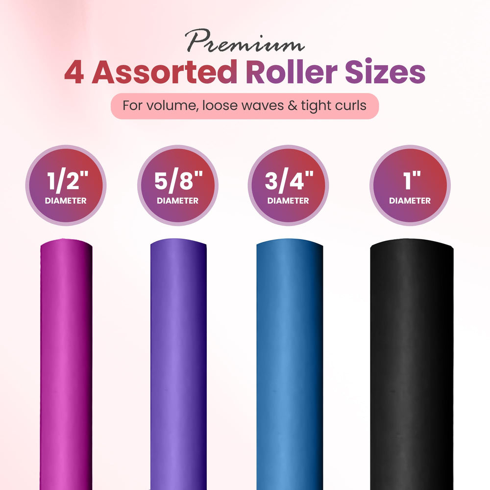 Rachel Roy Flexi Rods are short-hair friendly for versatile heatless styling