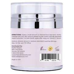 Radha Beauty crema de té verde antioxidante ayuda a la piel iluminada