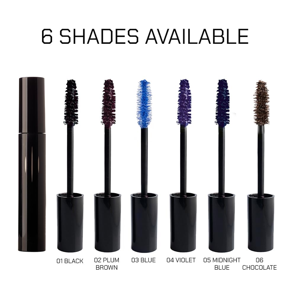 Radiant Professional Lengthening Mascara in packaging highlighting cruelty-free, gentle formula.