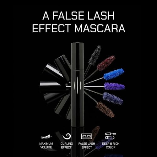 Lash close-up with Plum Brown 02 color for defined, eye-opening lashes.