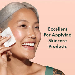 Rael cotton pads for face lint-free pads with tear-resistant design for smooth beauty steps