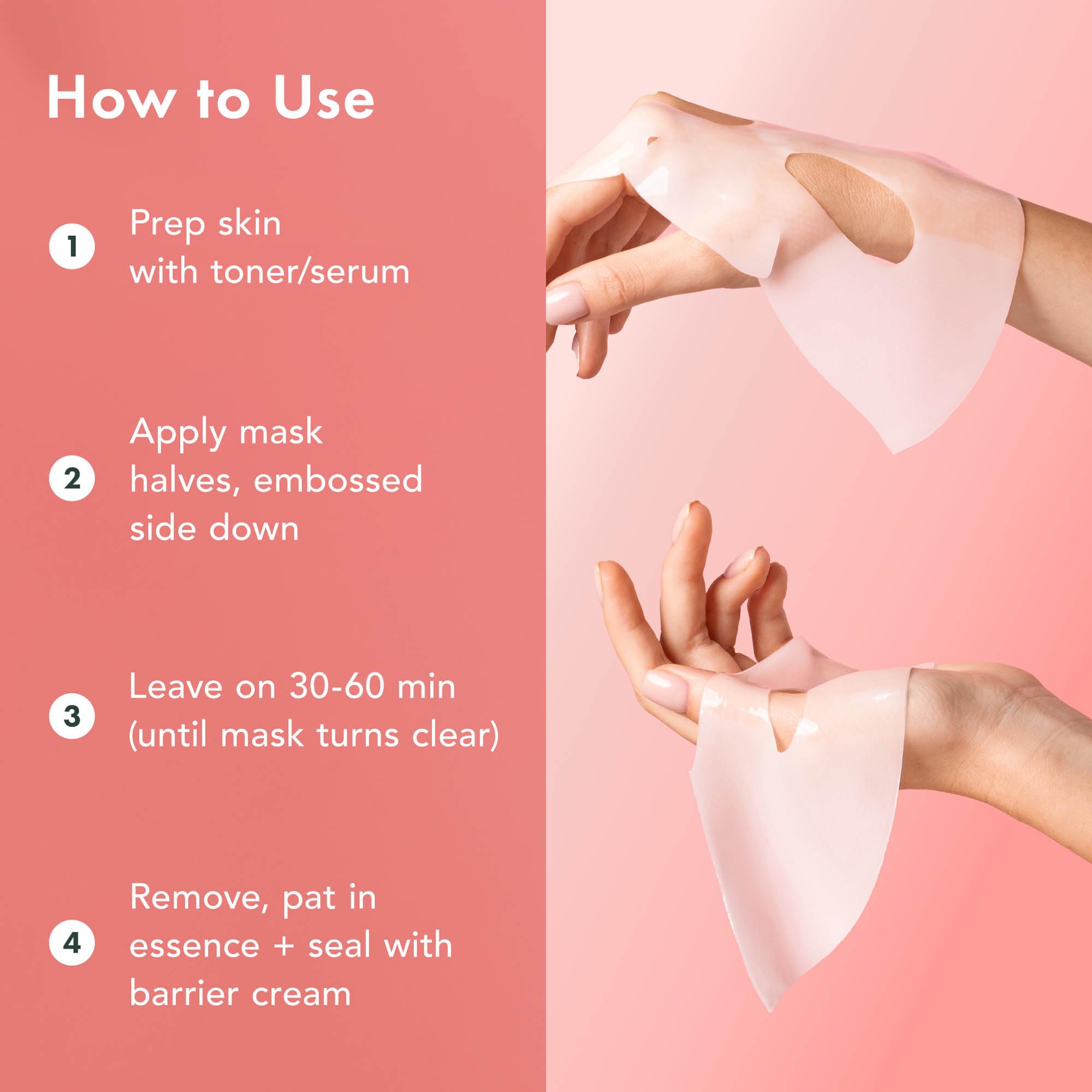 Rael Face Mask apta para piel sensible y uso diario.