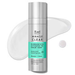 Rael Microcrystal Serum nocturno: poros obstruidos se ven más limpios y la textura se siente suave.
