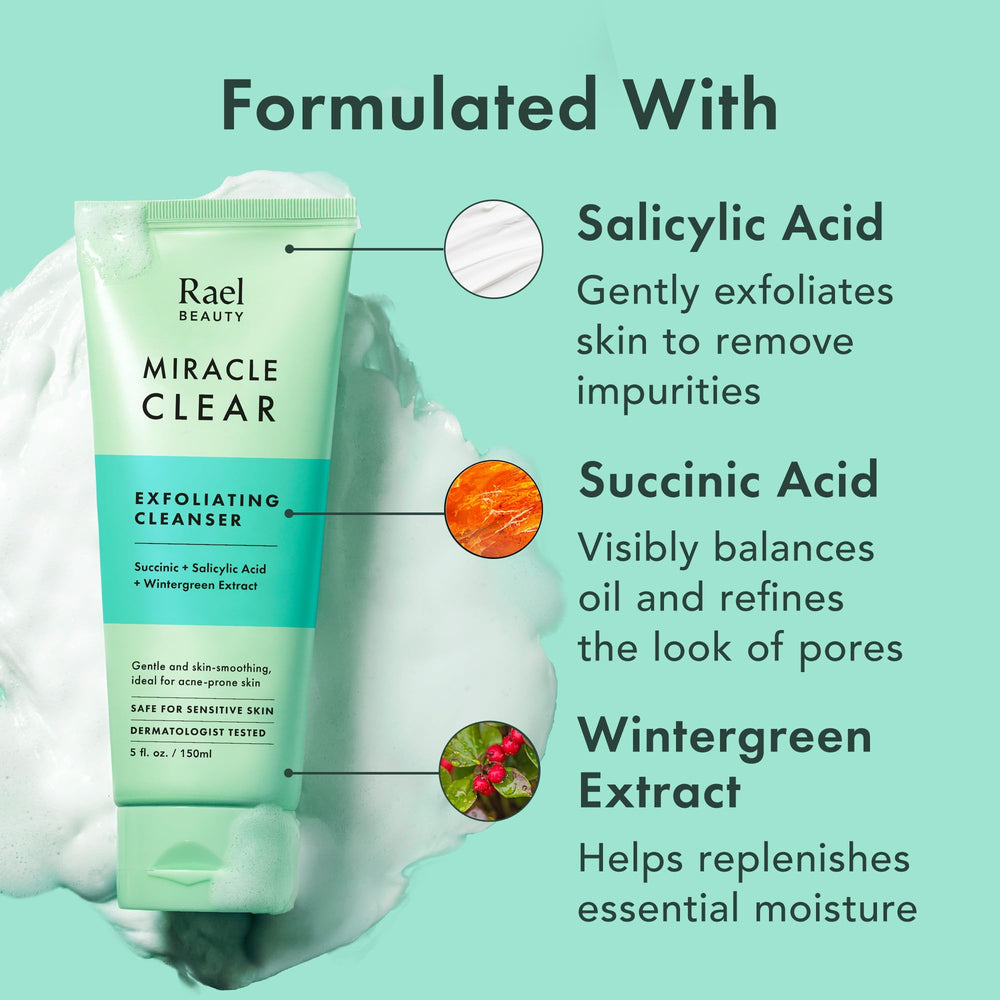 Rael Miracle Clear: extracto de gaulteria aporta frescura y claridad.