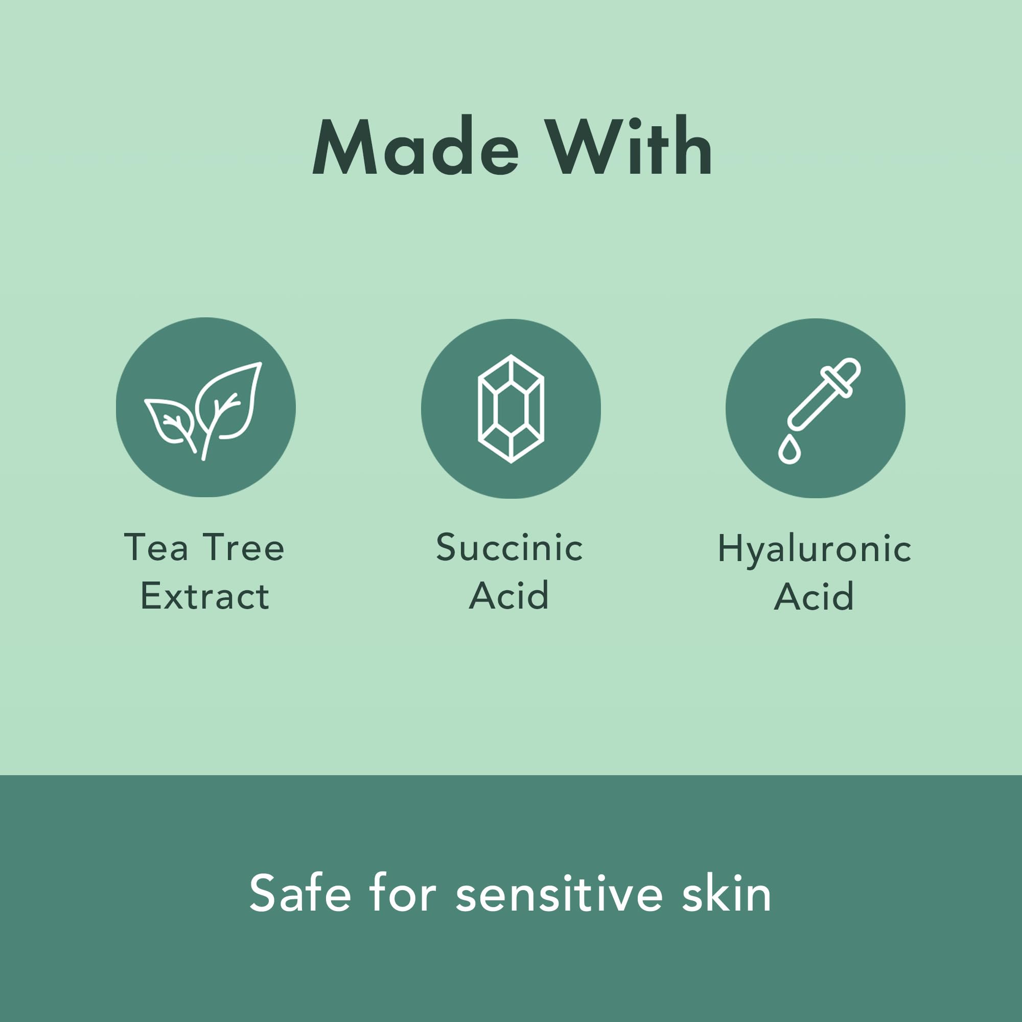 Parche Rael con aceite de árbol de té y activos suaves
