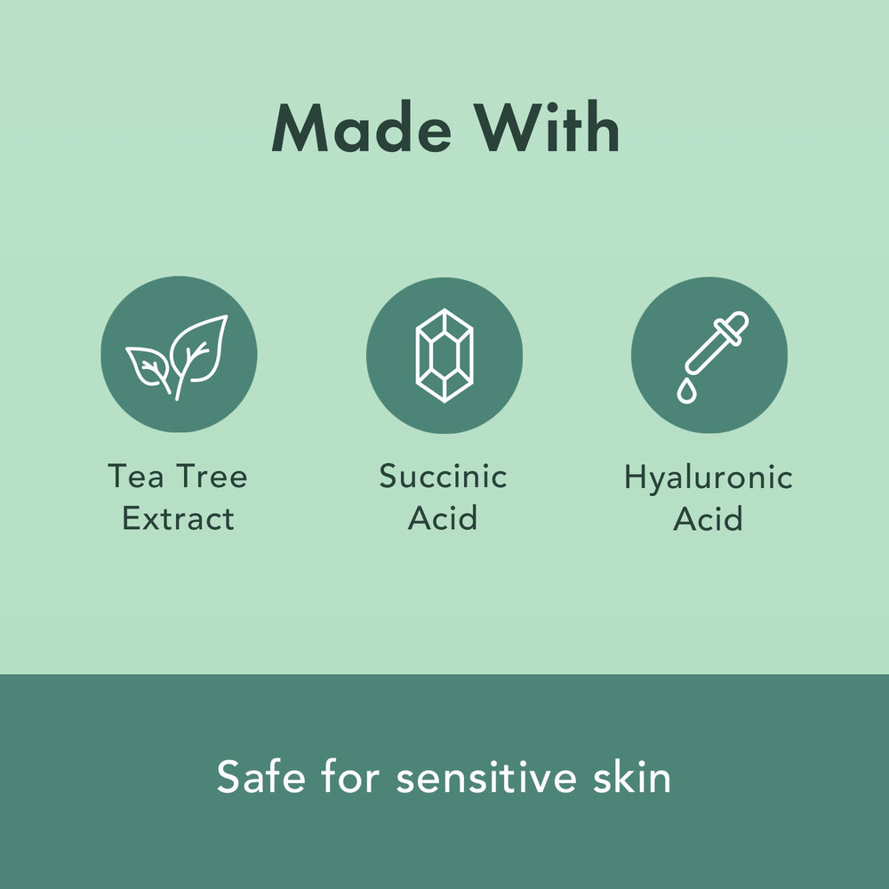 Parche Rael con aceite de árbol de té y activos suaves