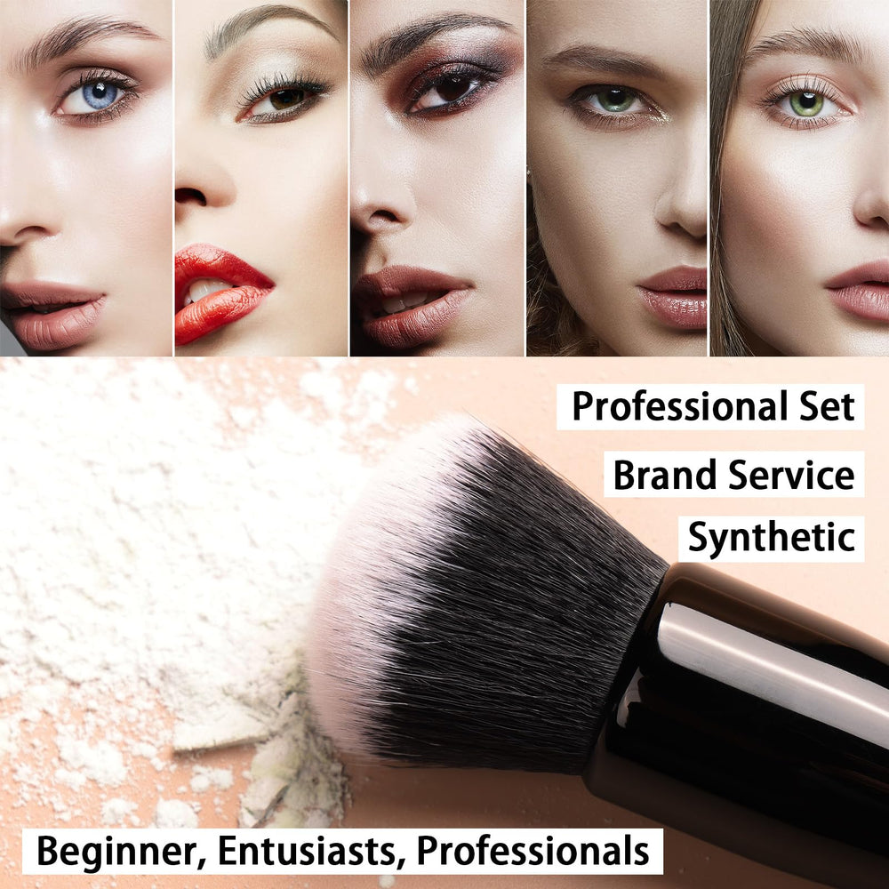 Raffaello vegan bristles are gentle on sensitive skin with durable, non-shed performance.
