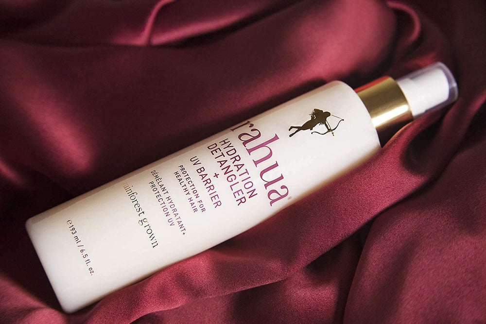 Rahua All Hair Types Detangler ready for quick touch-ups and smoothing.